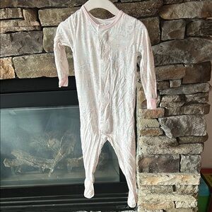9-12month Onesie footy pajamas with magnets.